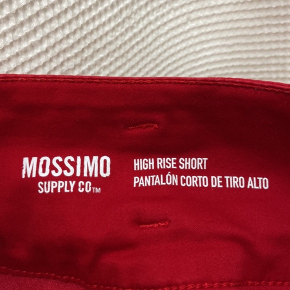 Women’s Mossimo Supply Co. Bright Red High Rise Short. Size 4/27. - Picture 10 of 13